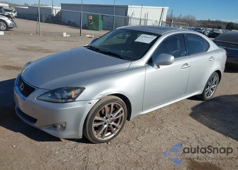 2008 Lexus Is 250 z USA, uszkodzony, nr VIN JTHBK262882081884